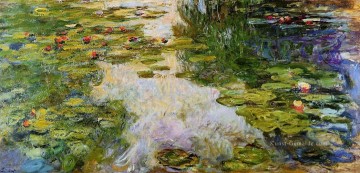  blumen - Wasserlilien X Claude Monet Blumen impressionistische